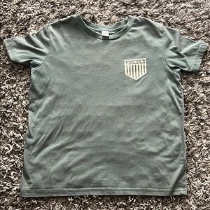 Kids Green T-Shirt with Shield Design